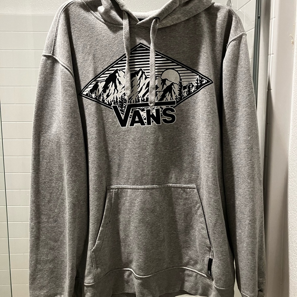 Vans Silver Hoodie